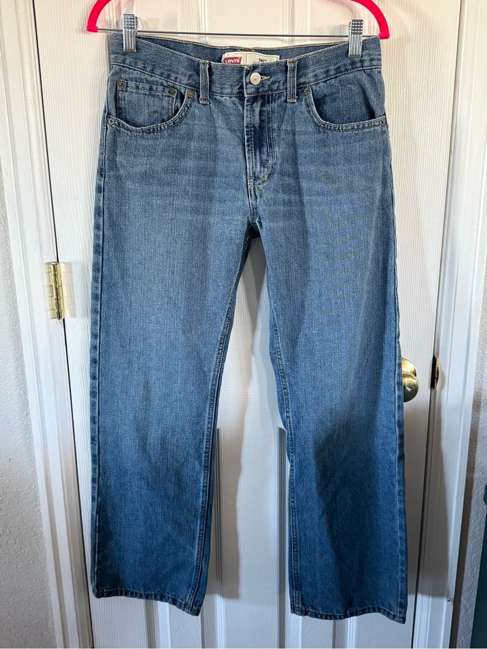 Classic Levi’s 505 Straight Fit Jeans (Size 18 Reg - W29 x L29)